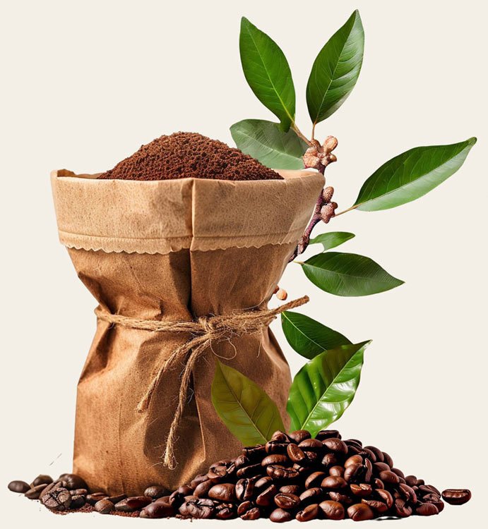 café en grano y café molido